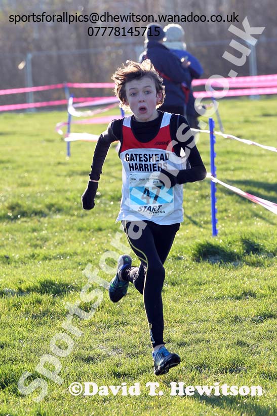 Boys under-13s North Eastern Cross Country Chanpionships. Photo: David T. Hewitson/Sports for All Pics